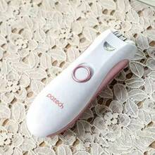女士電動除毛器,無痛,適用於腿部、陰毛、腋毛、刮鬍機 - 白色 - 查看 6