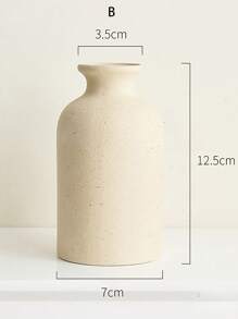 1 PC Simple Ceramic Vase Dining Table Decorations Wedding Decorations Nordic Home Living Room Decorations Vase,Home Decor,Flower Vase,Centerpiece,Table Decor Glass Vase - Multicolor - View 8