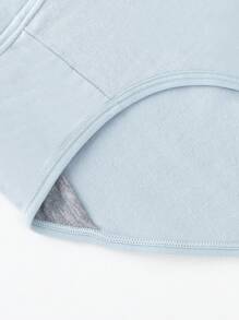 4pcs Rose Shaped Design High Waist Seamless Women Briefs, Shaping & Lifting - Multicolor - View 4