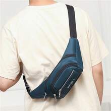 戶外通用腰包運動腰包,大容量可裝手機、現金和工具 - 綠色 - 查看 3