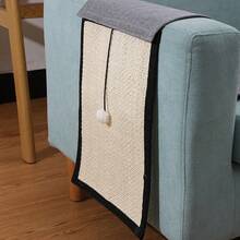 Cat Scratching Mat Sisal Sofa Furniture Protector - Grey - View 5