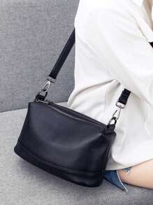 Bolso Bandolera Multibolsillos Con Múltiples Compartimentos