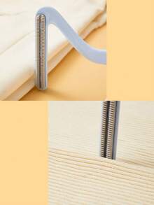 1入藍色新款雙面衣物除毛器,家用剃毛器,毛衣起毛刷 - 藍色 - 查看 8