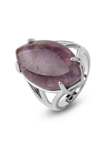 1 件装水晶戒指天然石戒指,适合女士男士可调节愈合玫瑰石英青金石蛋白石绿松石指环新年情人节珠宝礼物 G574,妈妈,母亲,母亲节,礼物