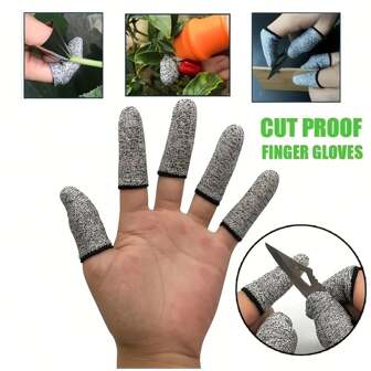 4/6/10pcs Finger Protectors, Kitchen Labor Protection, Sculpture, Anti Slip And Reusable Finger Protectors
