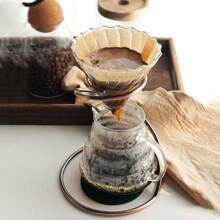 1pc Antique Brass Color Pourover Coffee Filter Holder - View 4