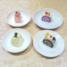 Small Round Melamine Bowl 15cm - 白色 - 查看 1