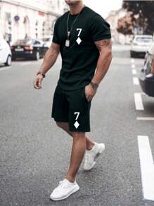 Men T-Shirts - Negro - Ver 1