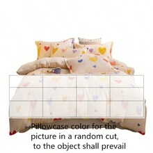 2pcs Thickened Fleece Pillowcases, Without Filling - Multicolor - View 2