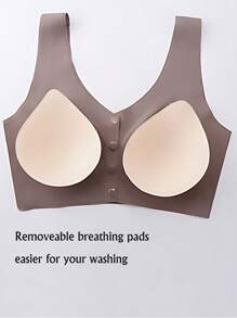 Nahtloser Umstandsbh mit Frontverschluss für stillende Frauen