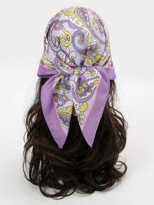 1pc Paisley Pattern Printed Scarf For Women - Multicolor - View 1