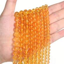 Loose Natural Stone Beads Semi-Finished Agate & Blue Peacock Stone Beads For Diy Bracelet & Necklace Jewelry Making