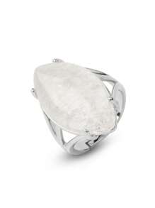 1 件装水晶戒指天然石戒指,适合女士男士可调节愈合玫瑰石英青金石蛋白石绿松石指环新年情人节珠宝礼物 G574,妈妈,母亲,母亲节,礼物