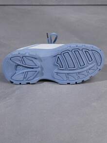 Women's Slippers With Half Cover For Outdoor, Summer New Arrival Anti-Skid Thick-Soled Casual Sports Mules - Blue - View 3