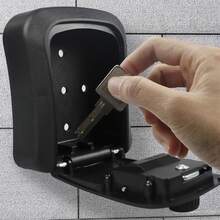 Secure Your Office With A Temporary Password Key Box Door Lock, For Hotel/Restaurant/Office/Commercial - Black - View 1