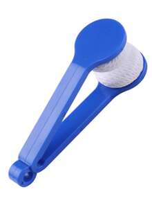 1入隨機顏色攜帶式眼鏡清潔布,超細纖維清潔刷,眼鏡清潔印痕去除夾 - 隨機 - 查看 7