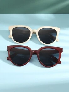 2 chiếc kính thời trang Unisex thiết kế đơn giản, phong cách phù hợp, cao cấp, hiệu ứng thon gọn cho nhiếp ảnh và trang trí du lịch - Nhiều màu - Xem 9