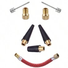 31pcs/Set Bicycle Valve Adapter & Air Pump Connector For Sv Av Dv Valves - Multicolor - View 7