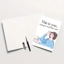 1 张、有趣的生日快乐卡、独特的生日礼物、生日装饰、送给妈妈的独特生日礼物、送给妈妈、女性、姐妹、她最好的朋友的生日快乐卡、母亲节卡片、母亲生日礼物 - 白色 - 查看 2