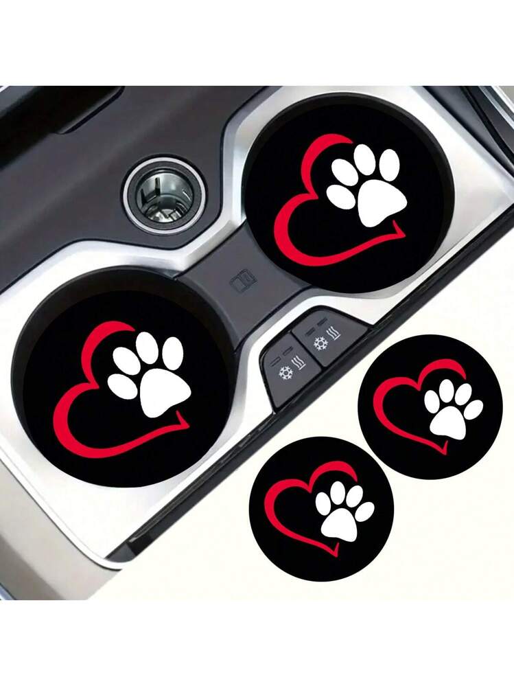 Pcs Universal Car Coasters Tappetino Antiscivolo In Silicone Per Portabicchieri Per Auto Accessori Antiscivolo Per Auto Universal Car Coasters Nero 86850751