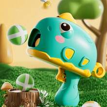 1入迪諾保障黏球射擊遊戲,親子互動,飛鏢玩具 - 綠色 - 查看 2