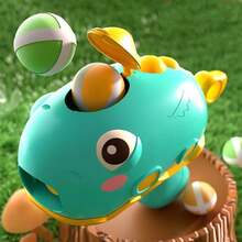 1入迪諾保障黏球射擊遊戲,親子互動,飛鏢玩具 - 綠色 - 查看 3