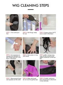 14英寸短鬆綁波浪捲髮假髮,合成劉海假髮,合成編織女士假髮,女孩假髮,假日派對假髮,日常穿著假髮。 - 咖啡棕 - 查看 10