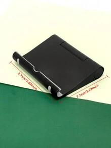 Portable Folding Desktop Stand - Black - View 4