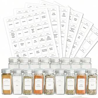 216 יחידות צנצנת תבלינים תוויות , עמיד למים
  

  





 , חסין שמן , מטבח מזווה מדבקות תוויות ל תַבלִין צנצנות ( בקבוקים לא כלול )