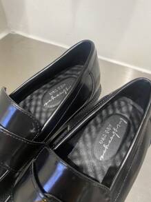 Zapatos Mary Janes Con Suela Gruesa Y Detalle De Flor De Camelia, Clásicos Con Plantilla Masajeadora De Guijarros, Zapatos Retro Con Un Solo Toque De Suela Gruesa Y Forro De Peluche, Nueva Colección De Otoño E Invierno