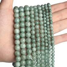 Loose Natural Stone Beads Semi-Finished Agate & Blue Peacock Stone Beads For Diy Bracelet & Necklace Jewelry Making