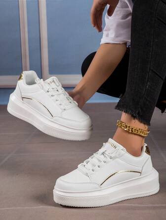 2023 Newest High Heel Chunky Sneakers With Non-Slip, Durable & Breathable Features