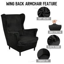 Sofa Covers - Black - View 12