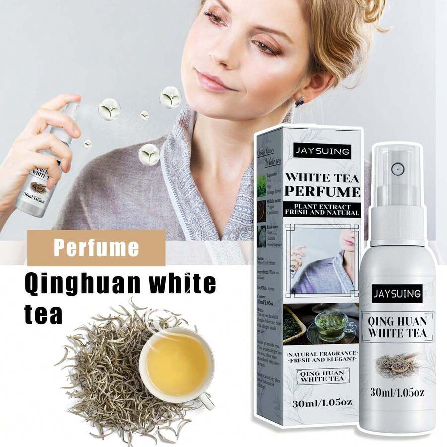Jaysuing White Tea Perfume, Odor Removing Fragrance, Light Fragrance