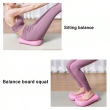 家用新式踏步機,女性脂肪燃燒運動器材,可充氣踏板踏步機 - 粉色 - 查看 7