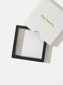 1pc 999 Silver Frosted Solid Push-Pull Bracelet With Adjustable Size And Gift Box - Fashionable, Elegant, Versatile For Dates, Parties, Weddings, Travel, Daily And Work Wear - Silver - View 6