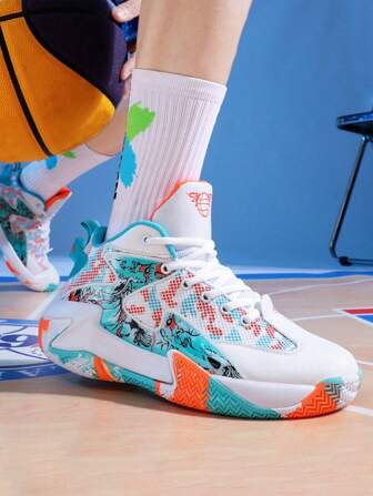 Men's Rubber Shock-Absorbing Breathable Sneakers, Comfortable Non-Slip Casual Outdoor Sports Shoes, New Stylish Breathable Casual Shoes, Fashionable Shock-Absorbing Running Shoes Suitable For Outdoor Activities