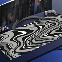 Big Art Mousepad White Black Desk Protector Pad On The Table Pads Computer Mat Xxl Mouse Pad Extended Pad Deskmat Office Carpet - Apricot - View 1