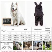 Rabbit Ear Decor Pet Hoodie - Grey - View 15