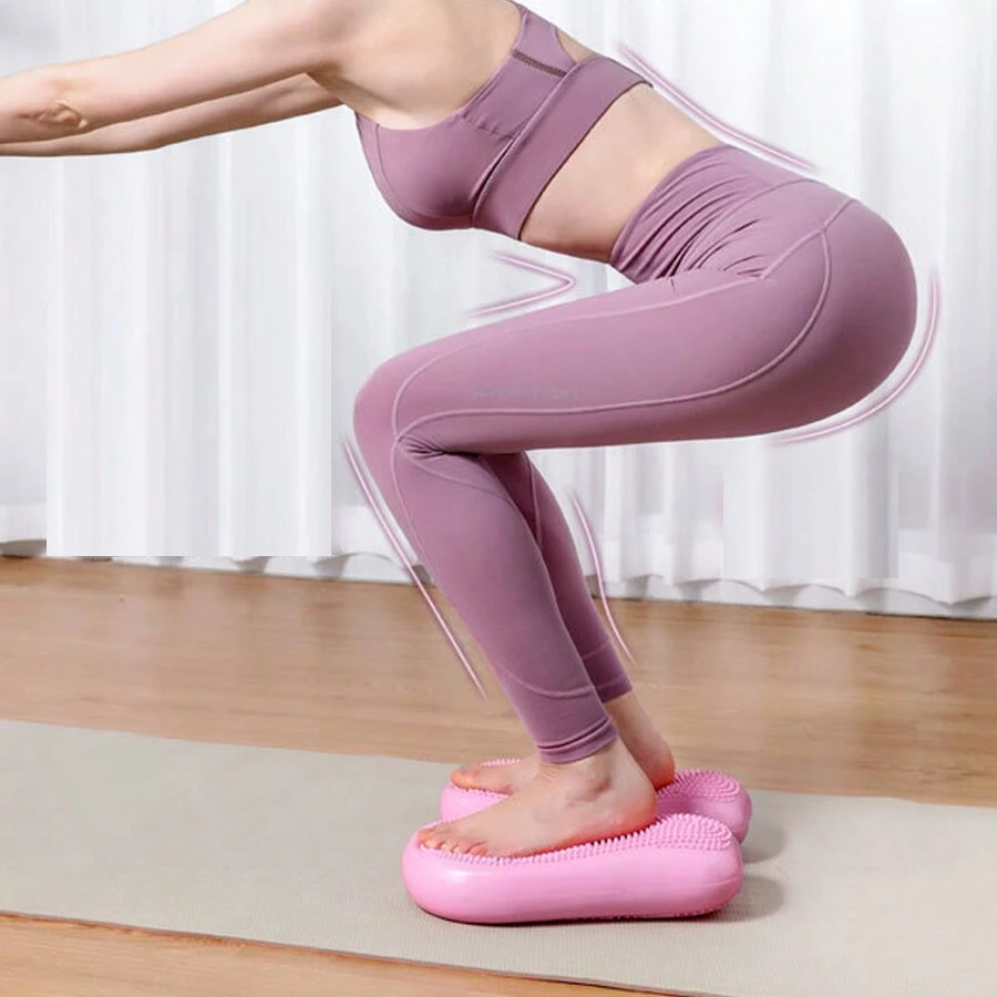 家用新式踏步機,女性脂肪燃燒運動器材,可充氣踏板踏步機 - 粉色 - 查看 1