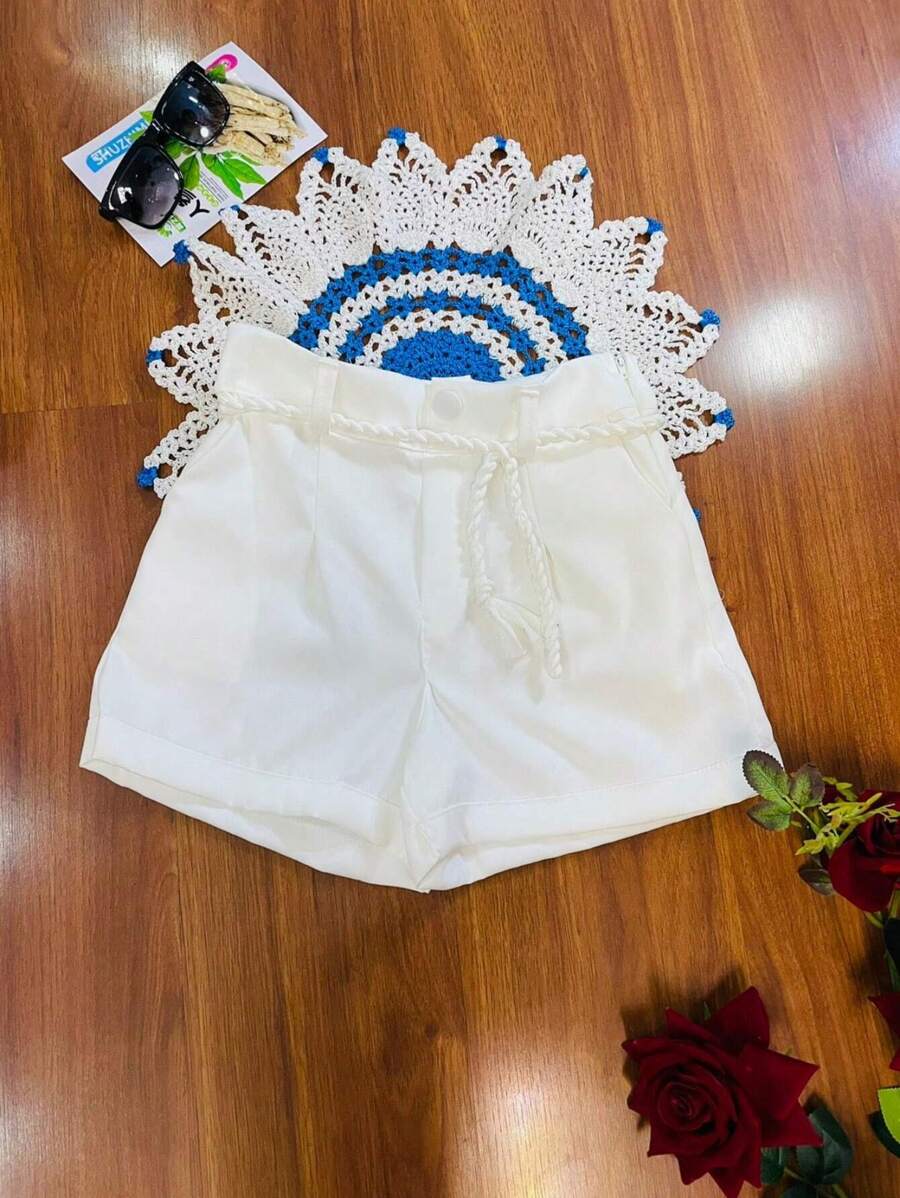 Women Shorts - trắng - Xem 1