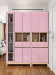 Glossy Pink Contact Paper Peel And Stick Countertop Contact Paper Self-Adhesive Removable Glitter Contact Paper Waterproof Wallpaper Decorative Kitchen Cabinet Shelf Drawer Vinyl Filmpeel And Stick Wallpaper, Renovation Stickers Peel Wall Panels, Wall Paper, Wallpapers, Spring Decoration Items Refresh Your Home, Rama Decoration Stickers Gifts Birthday Graduation