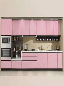 Glossy Pink Contact Paper Peel And Stick Countertop Contact Paper Self-Adhesive Removable Glitter Contact Paper Waterproof Wallpaper Decorative Kitchen Cabinet Shelf Drawer Vinyl Filmpeel And Stick Wallpaper, Renovation Stickers Peel Wall Panels, Wall Paper, Wallpapers, Spring Decoration Items Refresh Your Home, Rama Decoration Stickers Gifts Birthday Graduation