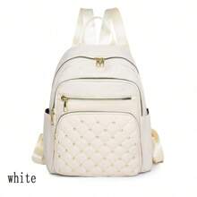 男女休閒背包,聖誕禮物,多個口袋,大容量耐磨背包,適合通勤旅行,女士背包單肩包斜挎包手機包時尚背包多用途設計 - 彩色 - 查看 13