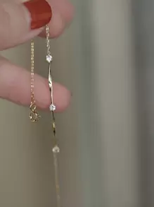 BALMORA 1pc Elegant S925 Sterling Silver Water Ripples, Twisted Wire & Decorated Bracelet For Women, Great For Daily Wearing And Gifts