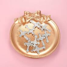 10 Pcs Rhinestones Alloy Cross  Virgin Our Lady Of Guadalupe Mary  Beads Charms For DIY Necklace Bracelet Making