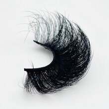 30mm Thick Fluffy Strip Lashes Dramatic False Faux Mink Eyelashes Soft Wispy Long Style Lash With Box - Fluffy Lashes - View 4
