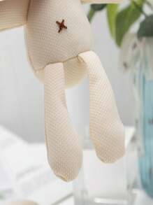 1入20cm玉米兔毛絨玩具填充兔娃娃,帶玉米格子衣服,用於裝飾袋子/包裝/配件 - 彩色 - 查看 4