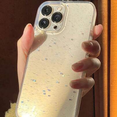 Ốp lưng chống sốc, lấp lánh, trong suốt, thời trang, tương thích với iPhone 15, 14 Pro Max, 13/16 Pro Max, 17/15/11/12. Quà tặng mùa xuân, tiệc tùng, sinh nhật, kỷ niệm.