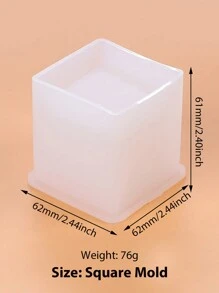 1 Stück Diy Stift Halter Silikonform, Diy Uv Harz Schmuckform, Handwerk Form,schmuck Epoxidharz Formen Zum Herstellen Von Schmuck - Weiss - Übersicht 10